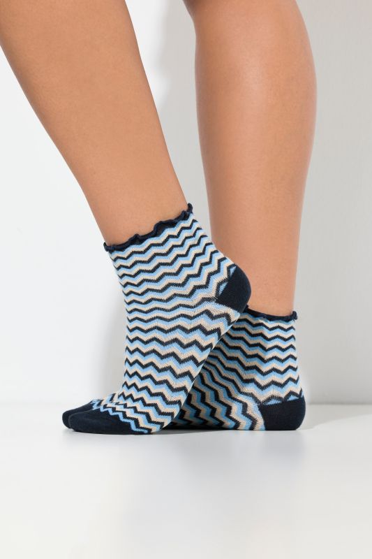 Чорапи комплект от 2 броя с райета