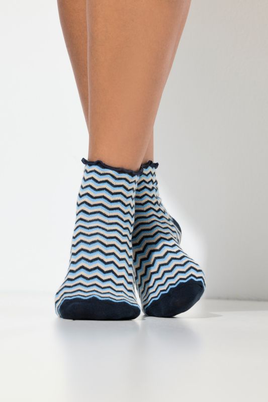 Чорапи комплект от 2 броя с райета