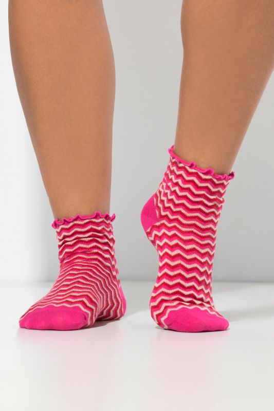 Чорапи комплект от 2 броя с райета