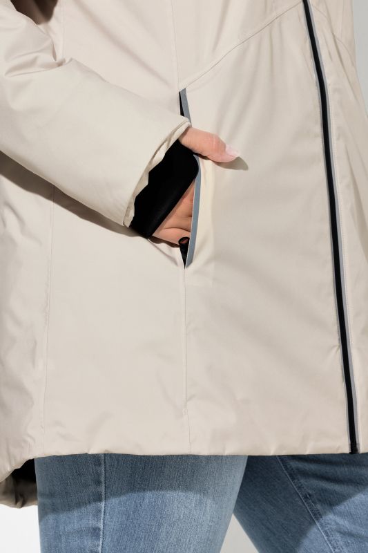 Яке трифункционално с контрастен цип