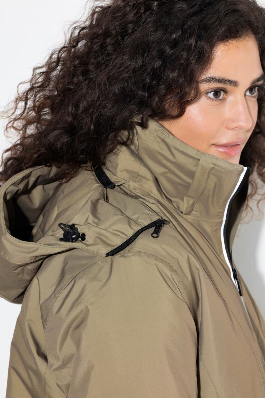 Яке трифункционално с контрастен цип