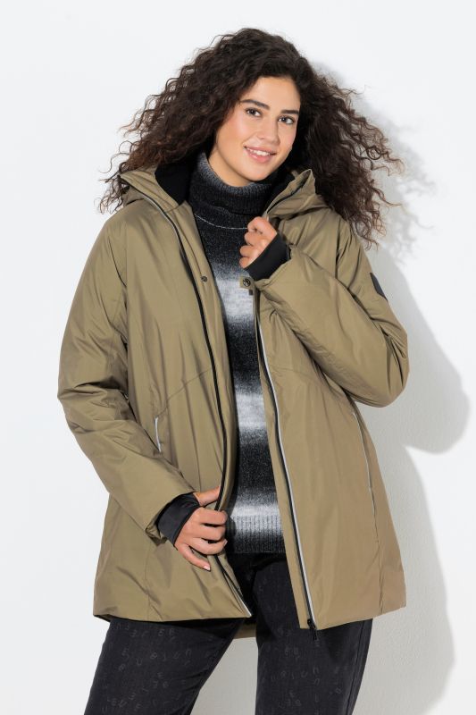 Яке трифункционално с контрастен цип