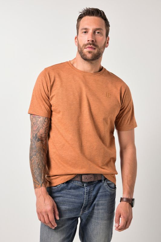 Тениска в меланжиран цвят