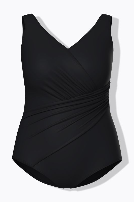 Бански с драперия