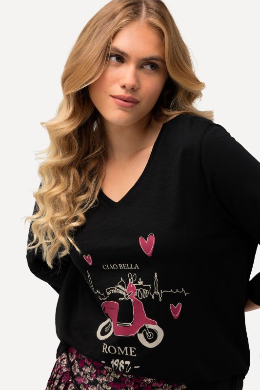 Тениска с графични мотиви