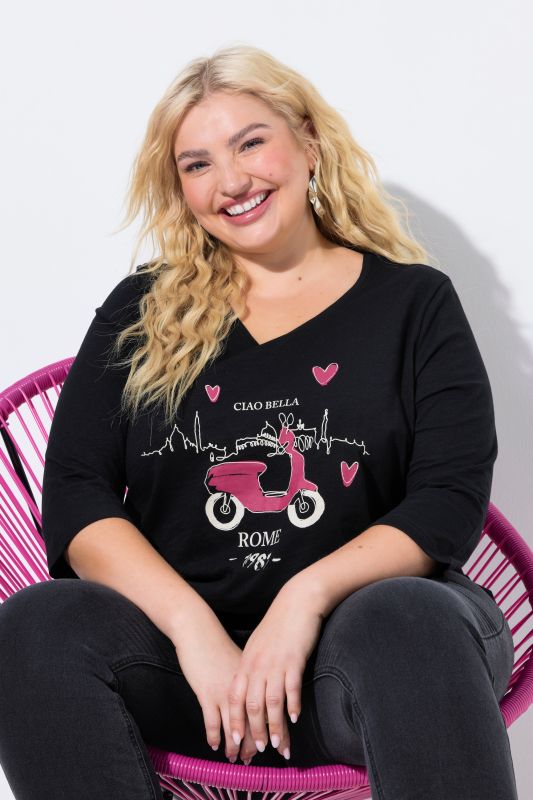 Тениска с графични мотиви