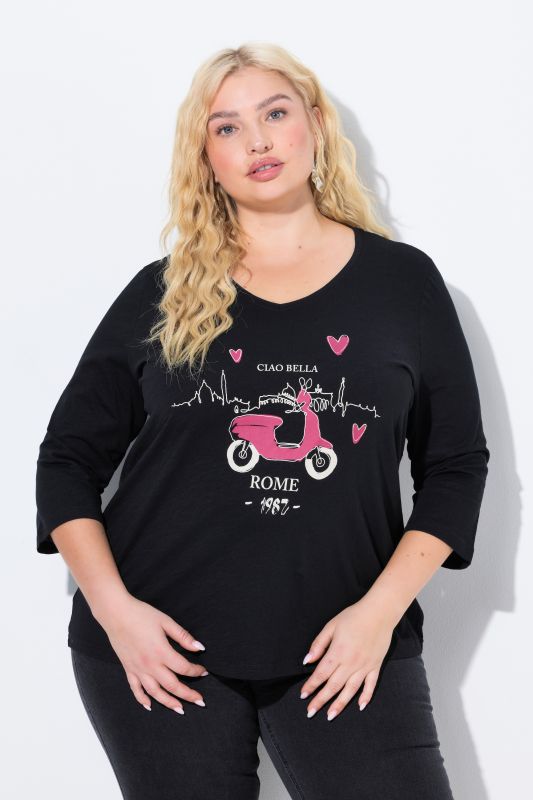 Тениска с графични мотиви