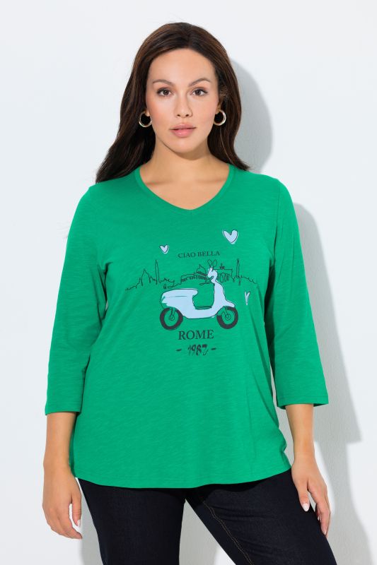 Тениска с графични мотиви