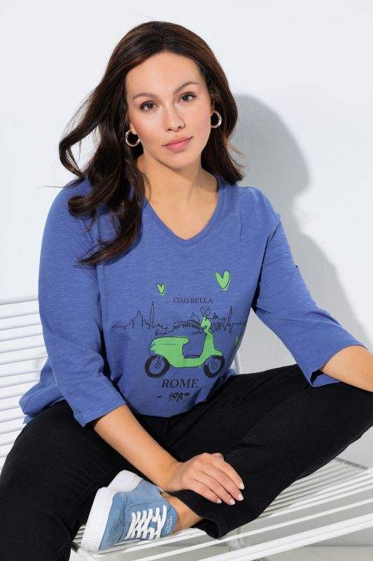 Тениска с графични мотиви