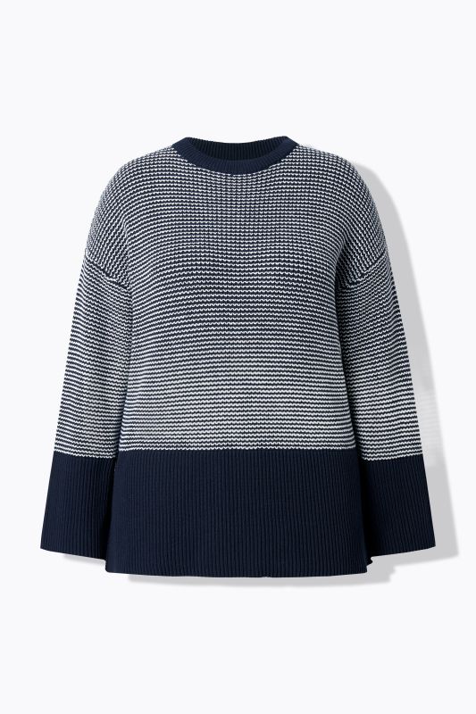 Eco Cotton Chevron Stripe Sweater