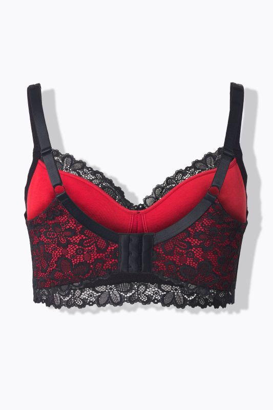 Бюстие с дантела