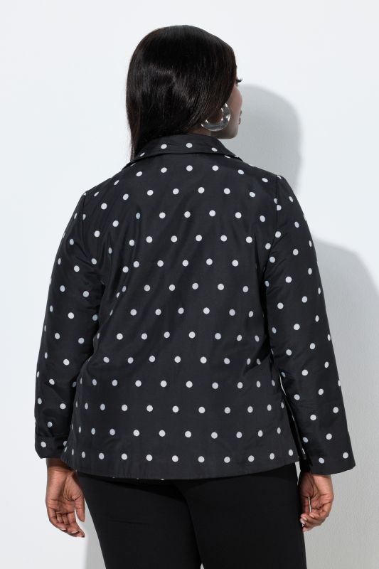 Jacquard Polka Dot Jacket