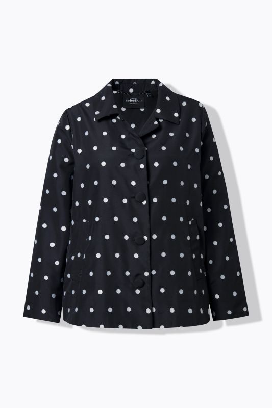 Jacquard Polka Dot Jacket