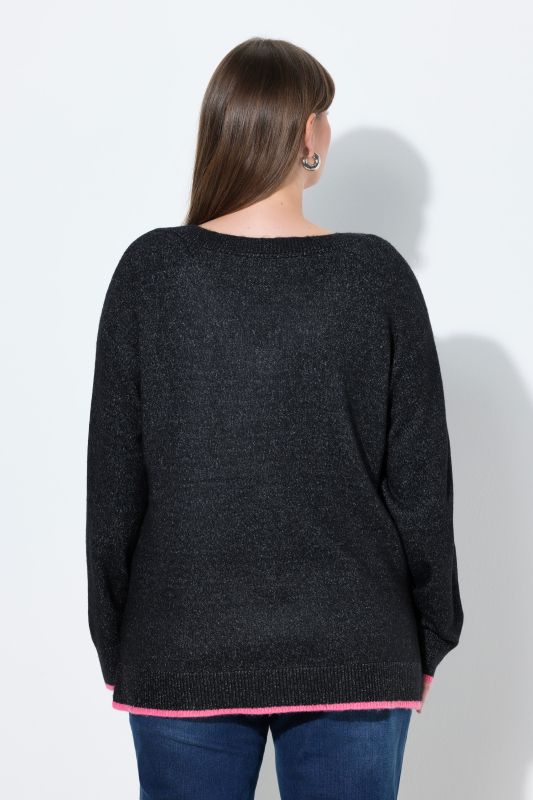 Heart Embroidered Sweater