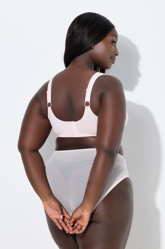 Сутиен с мрежест акцент