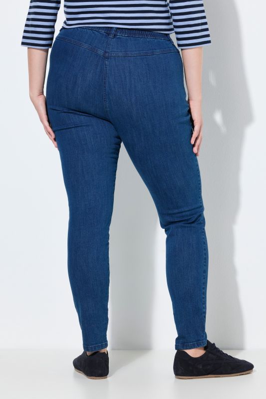 Клин памучен с дънкова визия