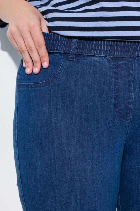 Клин памучен с дънкова визия