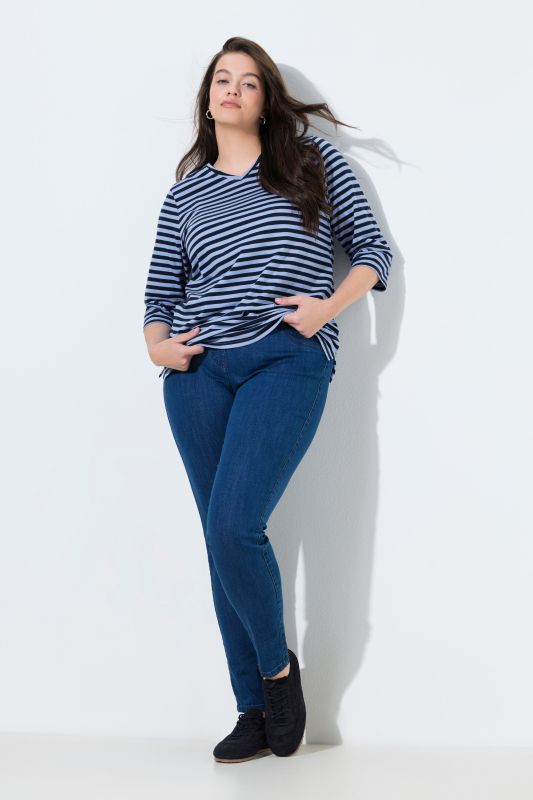 Клин памучен с дънкова визия