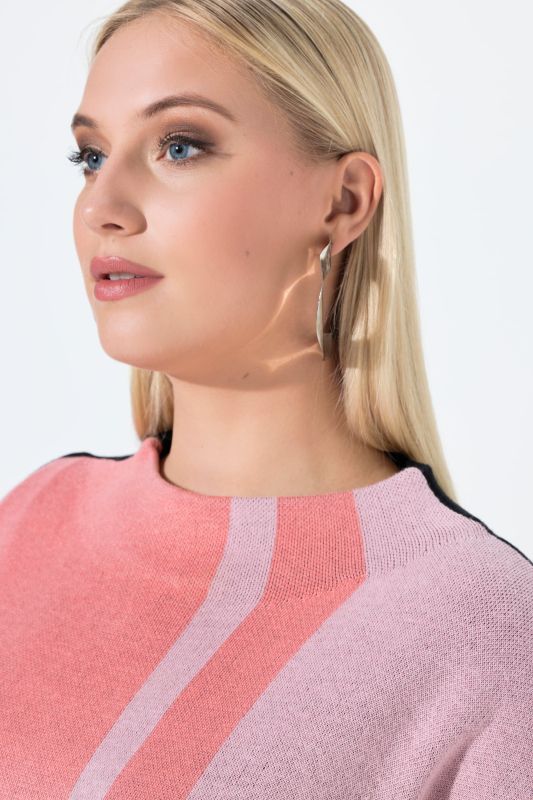 Rhinestone Colorblock Sweater