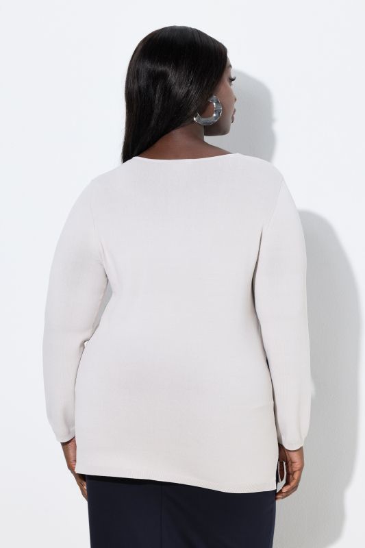 Graphic Striped Sweater