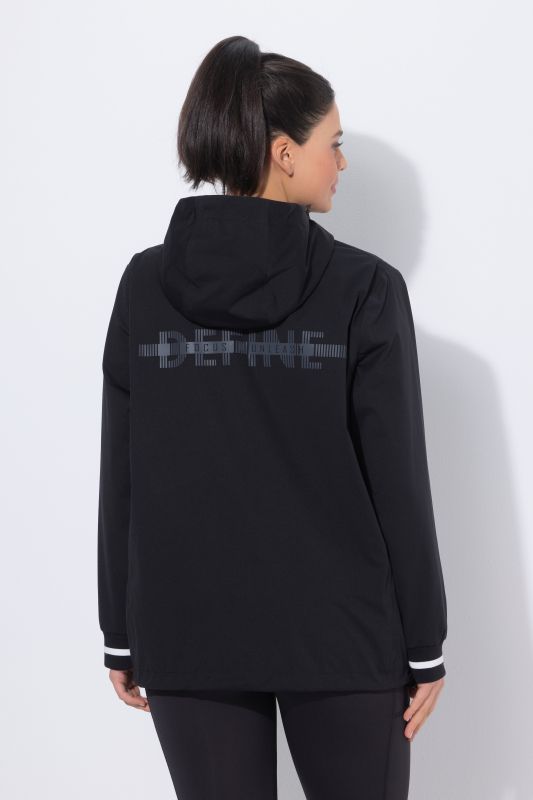 Reflective Detail Raincoat