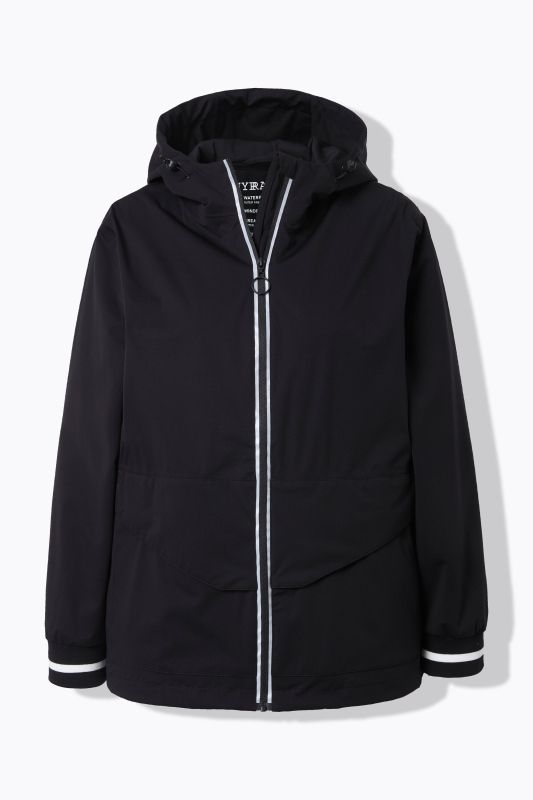 Reflective Detail Raincoat