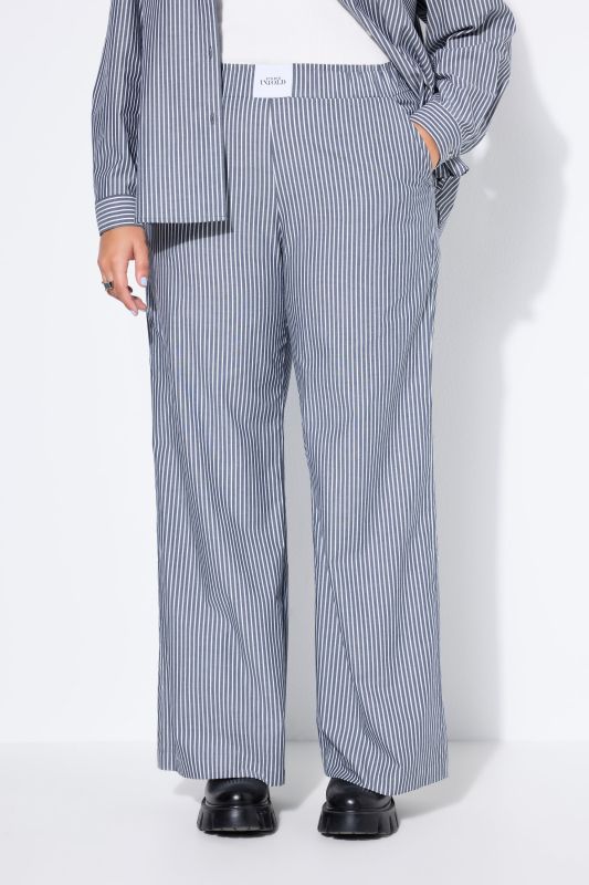 Striped trousers