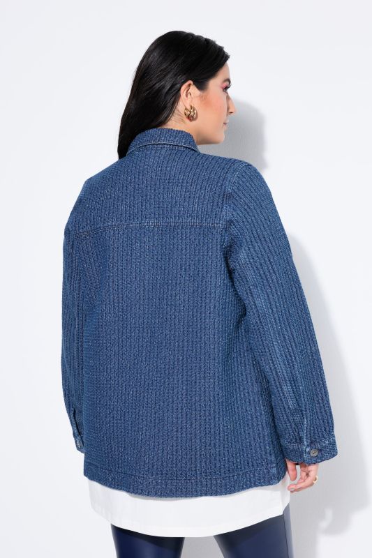 Риза тип яке с модерна материя