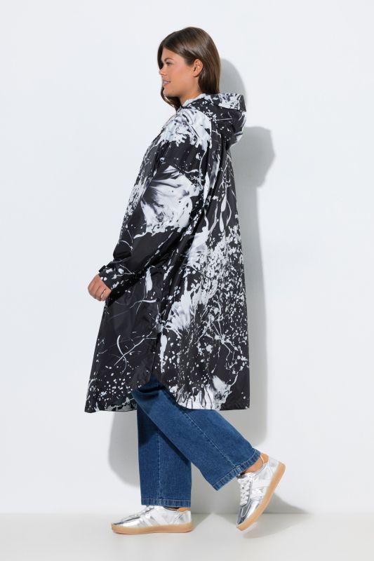 Splatter Paint Rain Poncho