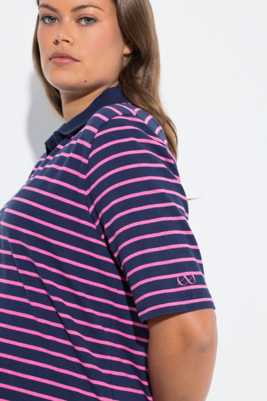 Striped Short Sleeve Polo