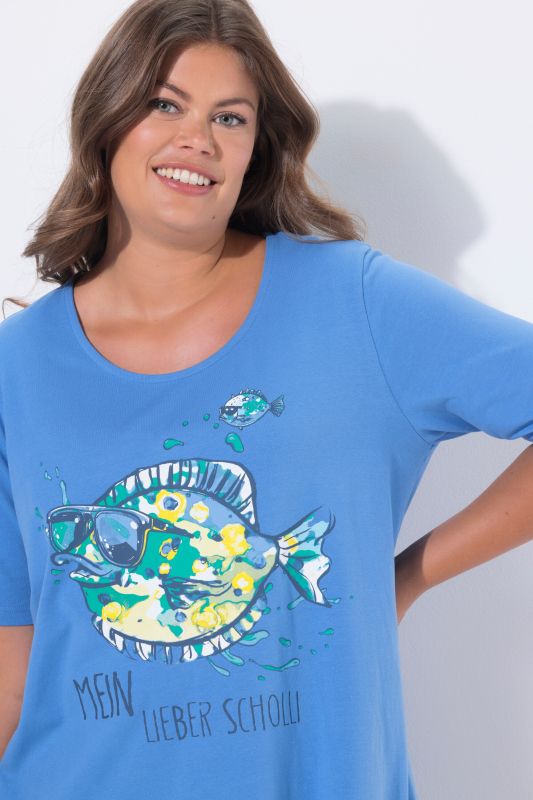 Pufferfish Graphic Tunic Tee