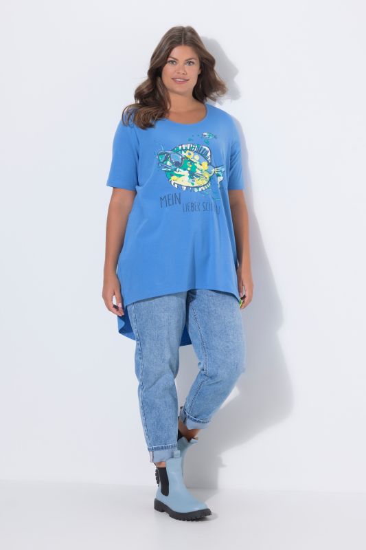 Pufferfish Graphic Tunic Tee