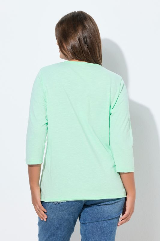 Neon Lettering  Short Sleeve Graphic Tee