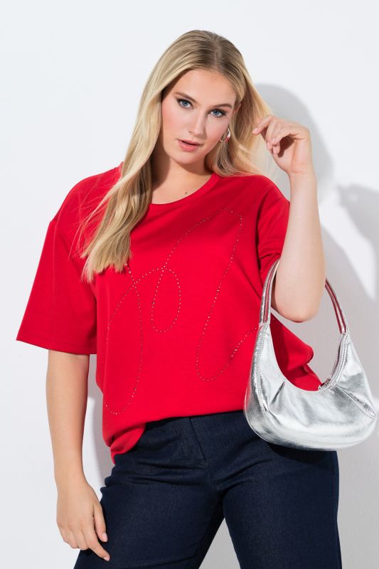 Суитчър с акцент от кристали