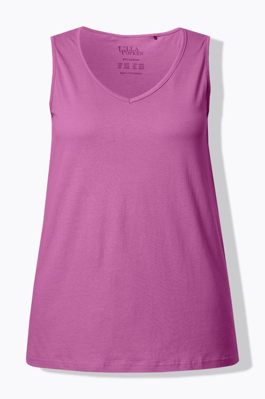 V-Neck Classic Fit Cotton Tank