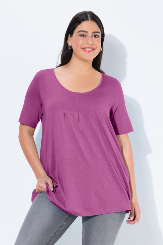 Essential Front Pleat Tee