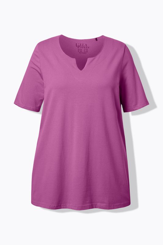 Essential Notch Neck Stretch Tee