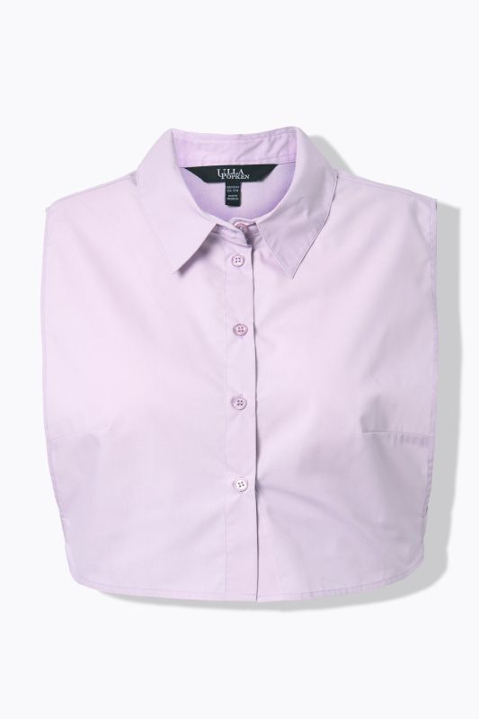 Яка на риза едноцветна