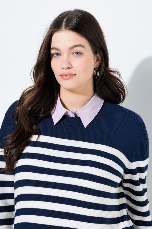 Яка на риза едноцветна