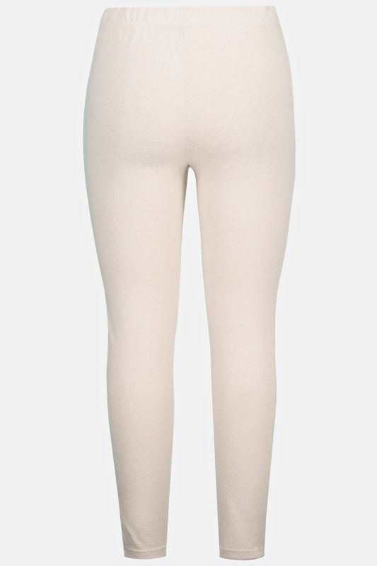 Side Stripe Elastic Waist Stretch Knit Lounge Leggings