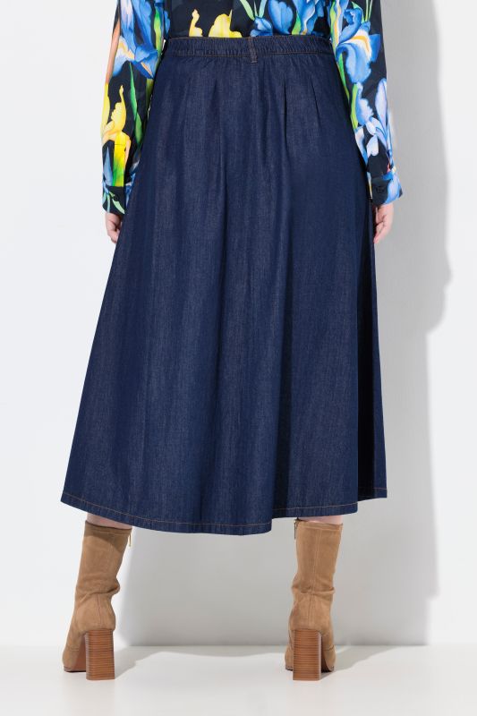 Пола с копчета дънкова