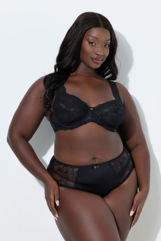 Floral Lace Midi Brief