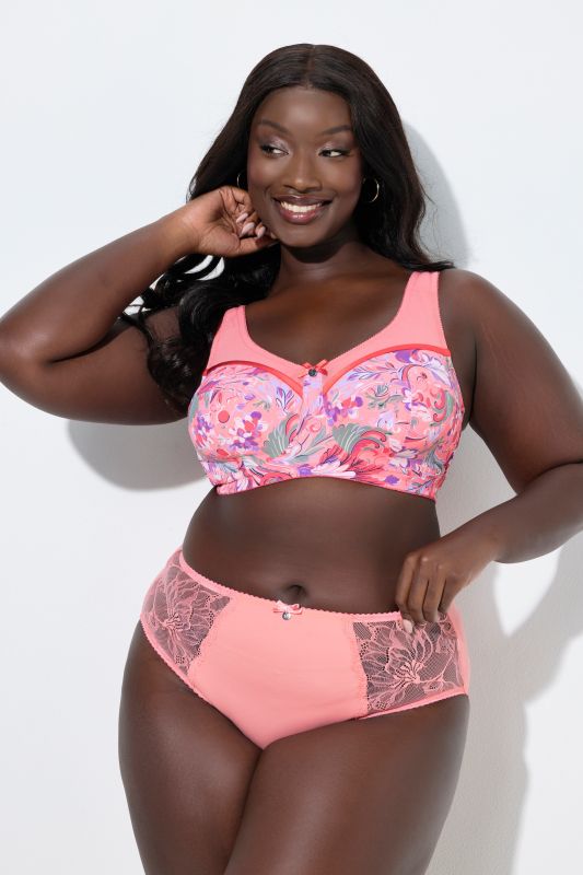 Floral Lace Midi Brief