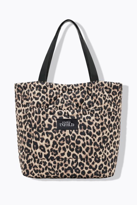 Чанта с леопардов принт