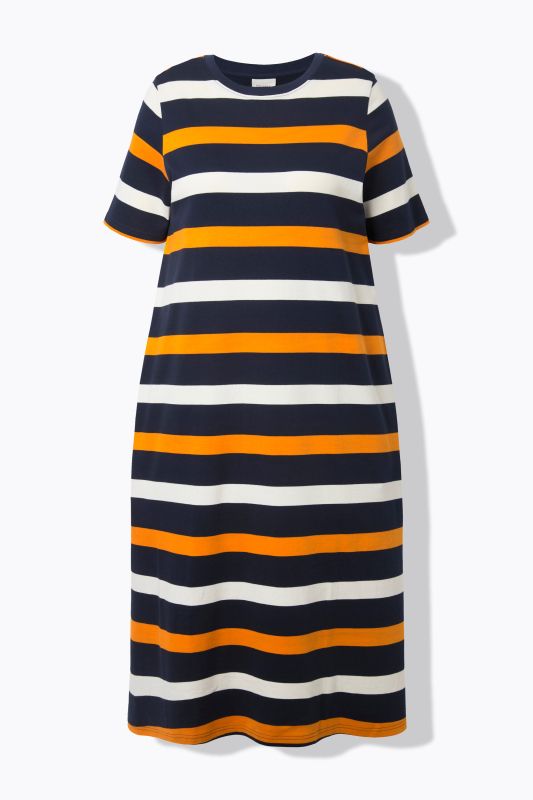 Рокля с принт на райета