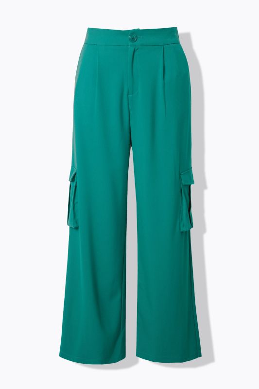 High Waist Cargo WIde Leg Pants
