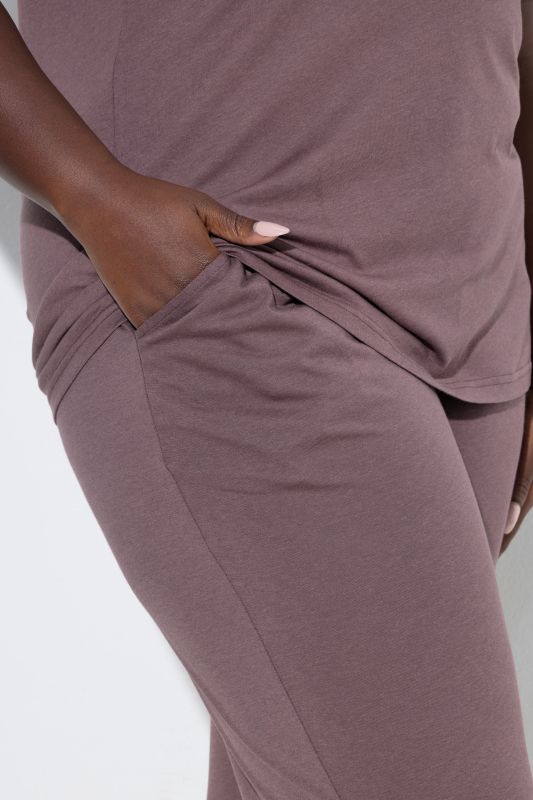 Lapel Collar Short Sleeve Two Piece Pajama Set