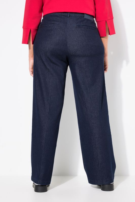 Дънки тип Mary с широки крачоли