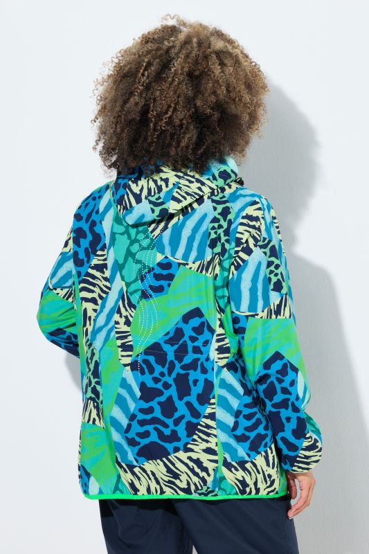 Animal Print Rain Jacket