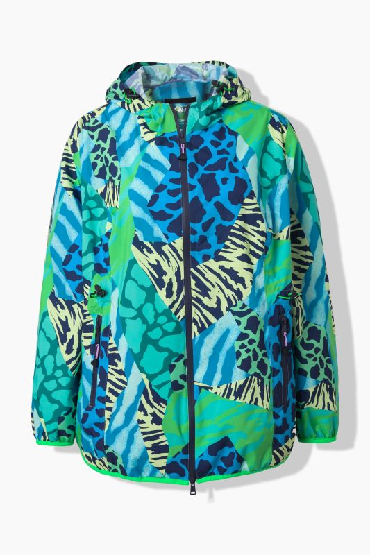 Animal Print Rain Jacket